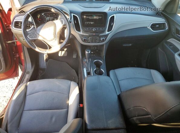 2GNAXWEX2J6198685 2018 CHEVROLET EQUINOX Red Vista del salpicadero
