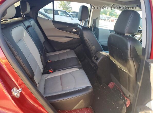 2GNAXWEX2J6198685 2018 CHEVROLET EQUINOX Red Vista interior trasera