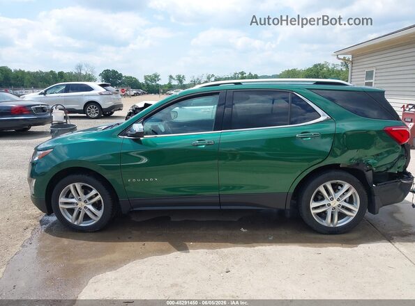 2GNAXWEX5J6188037 2018 CHEVROLET EQUINOX Green 