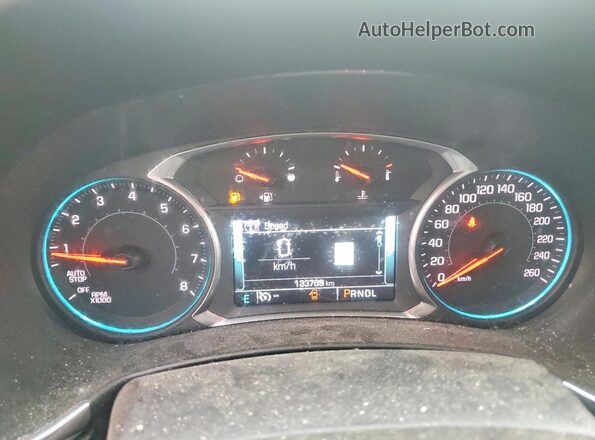 2GNAXWEXXJ6189040 2018 CHEVROLET EQUINOX Tan Widok zestawu wskaźników