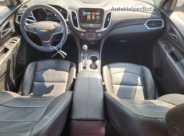 2GNAXWEXXJ6205768 2018 CHEVROLET EQUINOX Красный Вид панели приборов