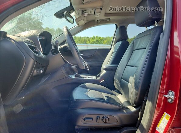 2GNAXWEXXJ6205768 2018 CHEVROLET EQUINOX Красный Вид салона спереди