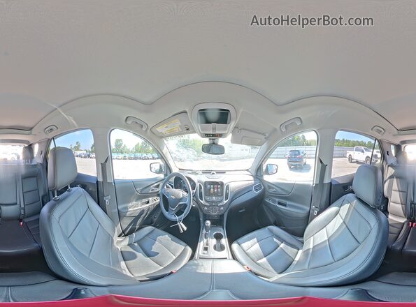 2GNAXWEXXJ6205768 2018 CHEVROLET EQUINOX Красный Панорамный вид салона 360°
