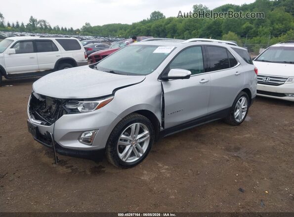 2GNAXXEV3L6184432 2020 CHEVROLET EQUINOX Silver Front left