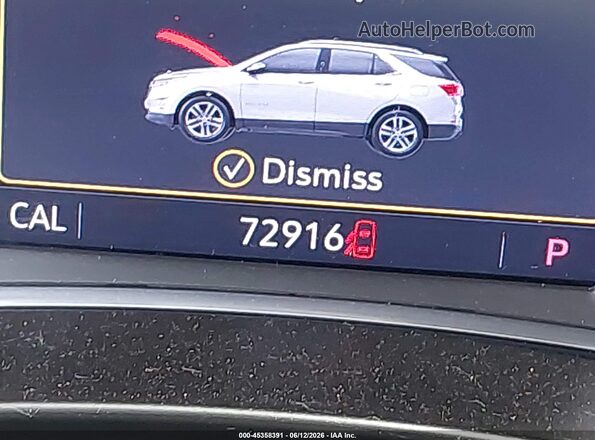 2GNAXXEV5N6101313 2022 CHEVROLET EQUINOX White 