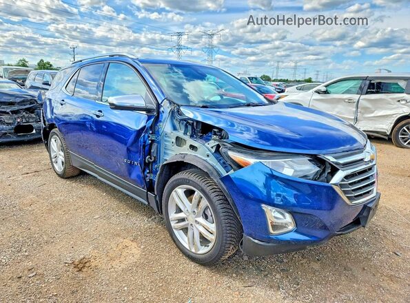2GNAXYEX0K6170056 2019 CHEVROLET EQUINOX Blue Առջևի աջ