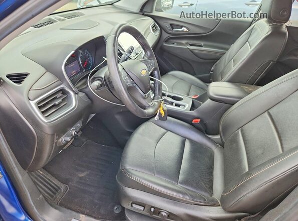 2GNAXYEX0K6170056 2019 CHEVROLET EQUINOX Blue Սալոնի դիմացի տեսք