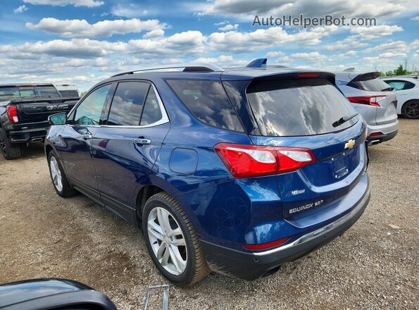 2GNAXYEX0K6170056 2019 CHEVROLET EQUINOX Blue Հետևի ձախ