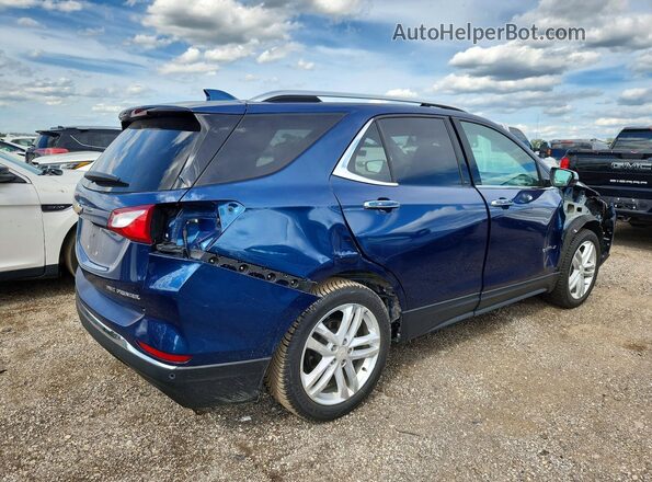 2GNAXYEX0K6170056 2019 CHEVROLET EQUINOX Blue Հետևի աջ