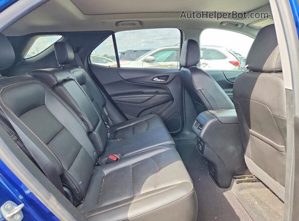 2GNAXYEX0K6170056 2019 CHEVROLET EQUINOX Blue Հետևի նստատեղերի տեսք