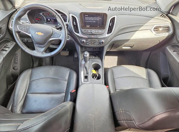 2GNAXYEX0K6170056 2019 CHEVROLET EQUINOX Blue Առջևի վահանակի տեսք