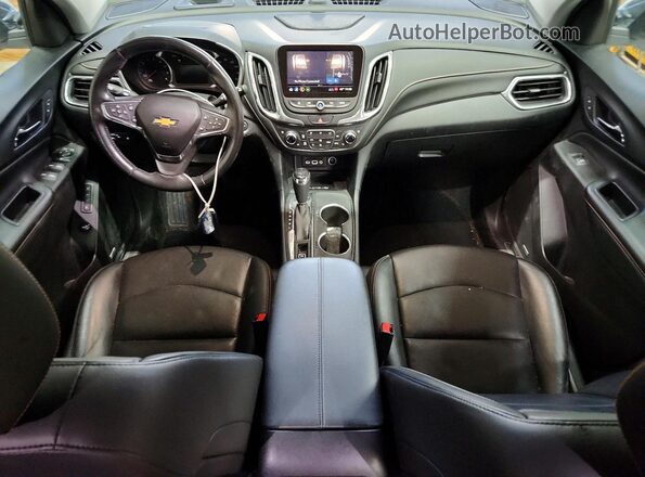 2GNAXYEX7K6155053 2019 CHEVROLET EQUINOX Белый Вид панели приборов