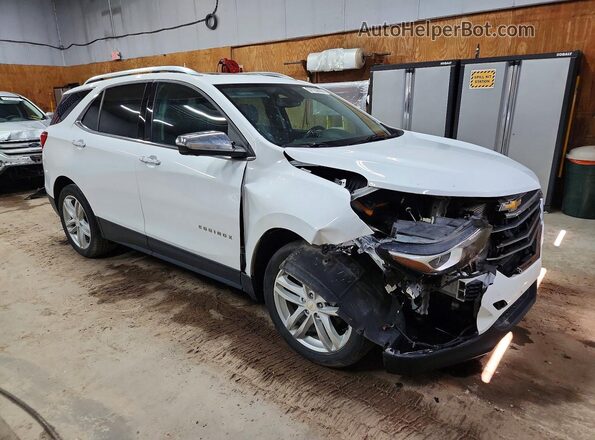 2GNAXYEX7K6155053 2019 CHEVROLET EQUINOX Белый Передняя правая четверть
