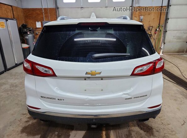 2GNAXYEX7K6155053 2019 CHEVROLET EQUINOX Белый Вид сзади