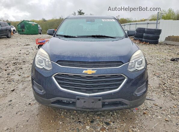 2GNFLEEK0G6166021 2016 CHEVROLET EQUINOX Blue Front view