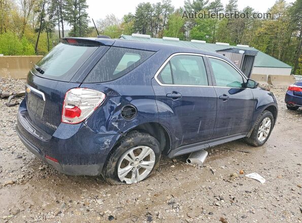 2GNFLEEK0G6166021 2016 CHEVROLET EQUINOX Blue Rear right