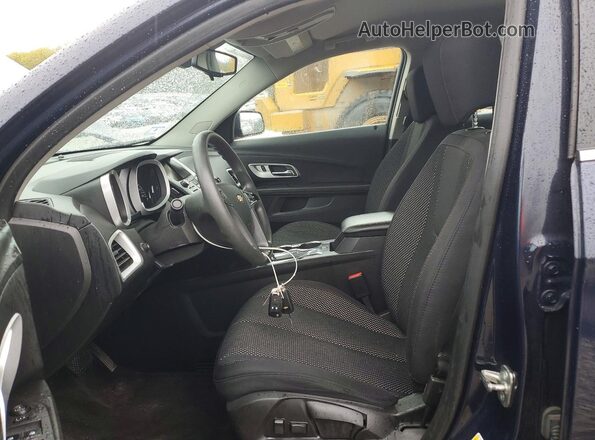 2GNFLEEK0G6166021 2016 CHEVROLET EQUINOX Blue Front interior view