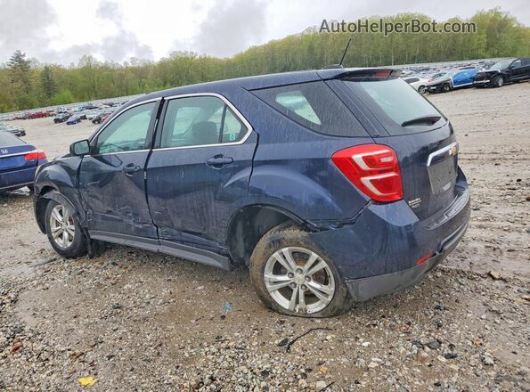 2GNFLEEK0G6166021 2016 CHEVROLET EQUINOX Blue Rear left