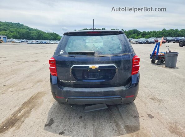 2GNFLEEK0H6104782 2017 CHEVROLET EQUINOX Blue Vista trasera
