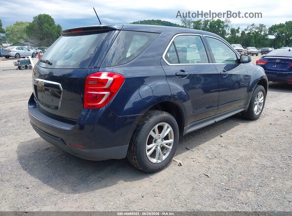 2GNFLEEK1H6285312 2017 CHEVROLET EQUINOX Dark Blue Rear right