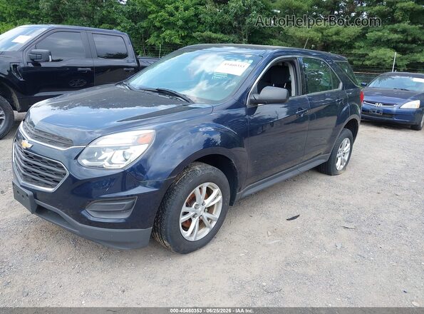 2GNFLEEK1H6285312 2017 CHEVROLET EQUINOX Dark Blue Front left