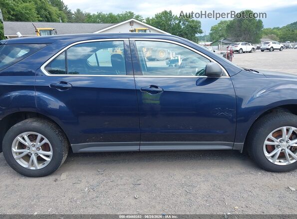 2GNFLEEK1H6285312 2017 CHEVROLET EQUINOX Dark Blue Rear interior view