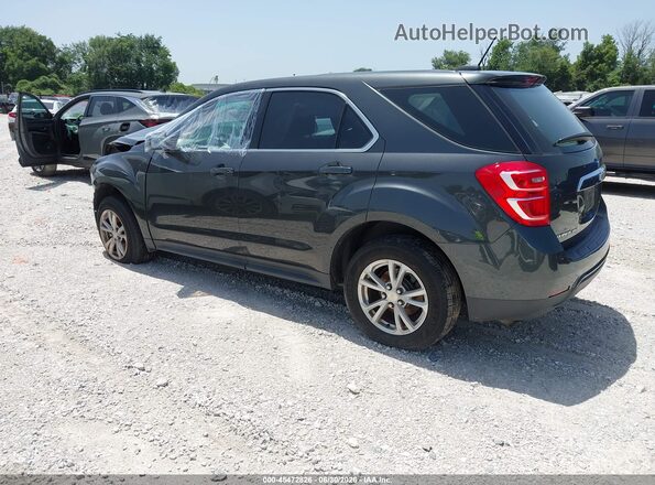 2GNFLEEK1H6312606 2017 CHEVROLET EQUINOX Серый Задняя левая четверть