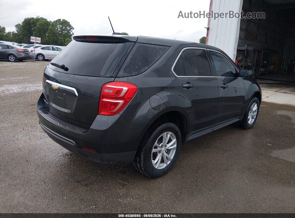 2GNFLEEK1H6315795 2017 CHEVROLET EQUINOX Gray Հետևի աջ