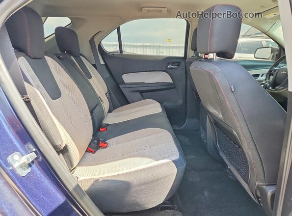2GNFLEEK1H6333195 2017 CHEVROLET EQUINOX Синий Вид задней части салона