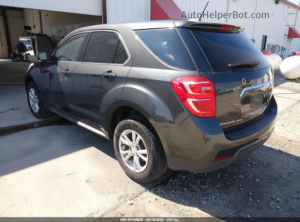 2GNFLEEK1H6335562 2017 CHEVROLET EQUINOX Gray უკანა მარცხენა