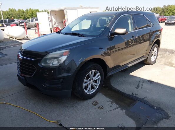 2GNFLEEK1H6335562 2017 CHEVROLET EQUINOX Gray წინა მარცხენა ხედი სამი მეოთხედიდან