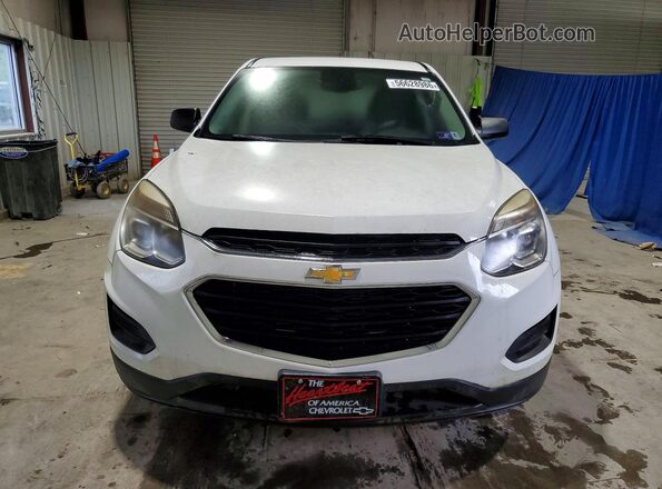 2GNFLEEK2G6224422 2016 CHEVROLET EQUINOX Белый Вид спереди