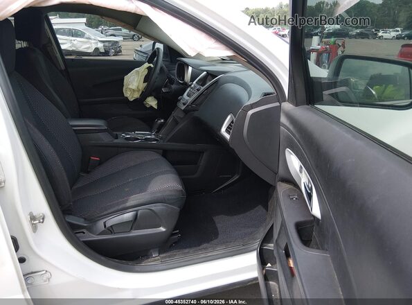 2GNFLEEK2G6358914 2016 CHEVROLET EQUINOX White Widok wnętrza z przodu