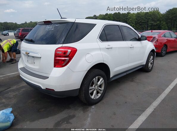 2GNFLEEK2G6358914 2016 CHEVROLET EQUINOX White Tył prawy