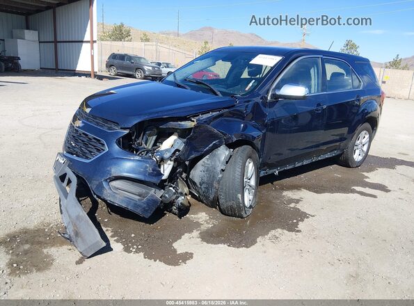 2GNFLEEK3G6219813 2016 CHEVROLET EQUINOX Синий Передняя левая четверть