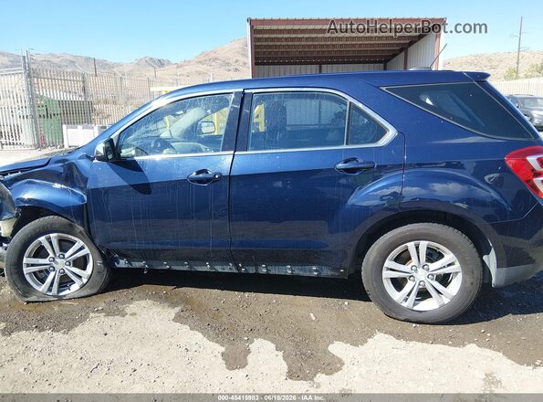 2GNFLEEK3G6219813 2016 CHEVROLET EQUINOX Синий 