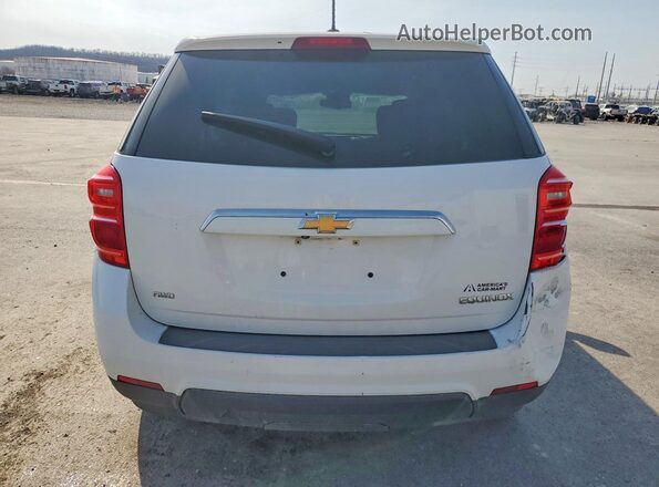2GNFLEEK3G6340650 2016 CHEVROLET EQUINOX White Вид ззаду