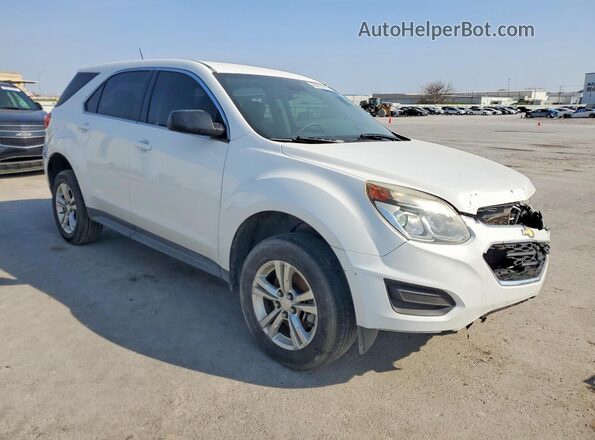 2GNFLEEK3G6340650 2016 CHEVROLET EQUINOX White Передня права чверть