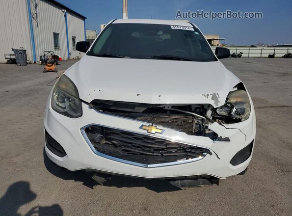 2GNFLEEK3G6340650 2016 CHEVROLET EQUINOX White Вид спереду