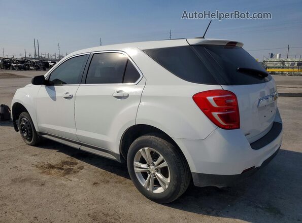 2GNFLEEK3G6340650 2016 CHEVROLET EQUINOX White Задня ліва чверть