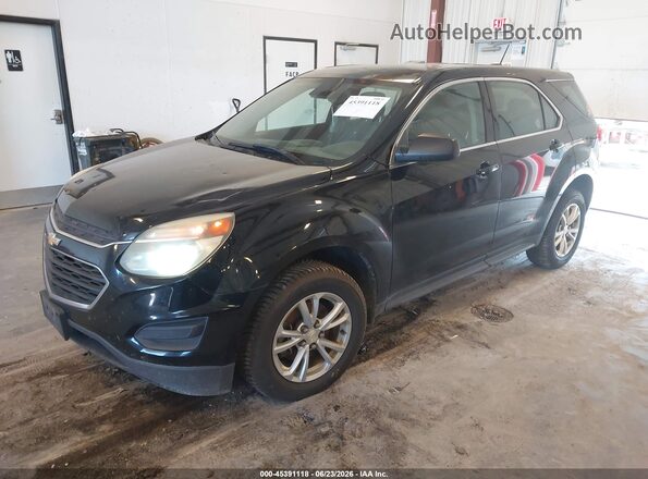 2GNFLEEK3H6213625 2017 CHEVROLET EQUINOX Black Front left