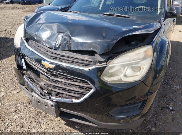2GNFLEEK4G6156169 2016 CHEVROLET EQUINOX Black Դիմացի տեսք