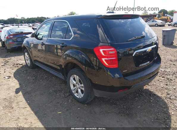2GNFLEEK4G6156169 2016 CHEVROLET EQUINOX Black Հետևի ձախ