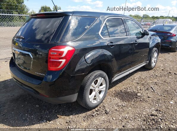 2GNFLEEK4G6156169 2016 CHEVROLET EQUINOX Black Հետևի աջ