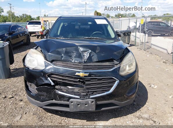 2GNFLEEK4G6156169 2016 CHEVROLET EQUINOX Black Սարքավորումների վահանակի տեսք