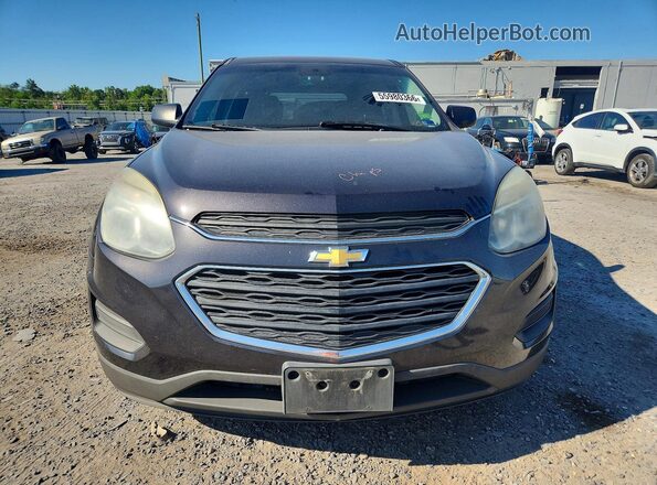 2GNFLEEK4G6218640 2016 CHEVROLET EQUINOX Black წინა ხედი