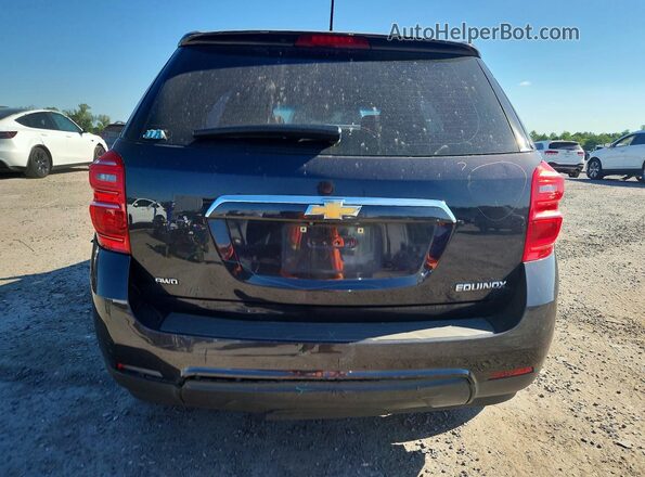 2GNFLEEK4G6218640 2016 CHEVROLET EQUINOX Black უკანა ხედი