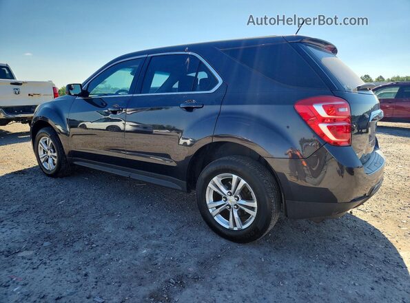2GNFLEEK4G6218640 2016 CHEVROLET EQUINOX Black უკანა მარცხენა