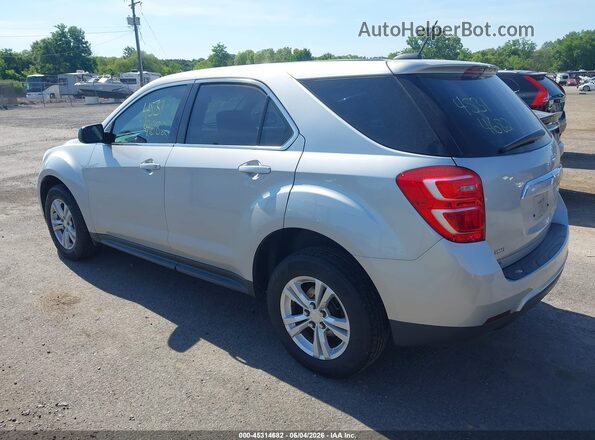 2GNFLEEK4G6254103 2016 CHEVROLET EQUINOX Silver Հետևի ձախ