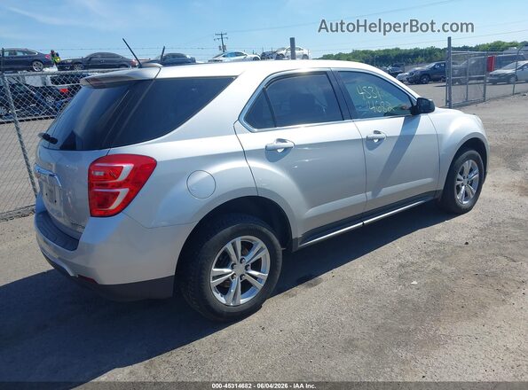 2GNFLEEK4G6254103 2016 CHEVROLET EQUINOX Silver Հետևի աջ